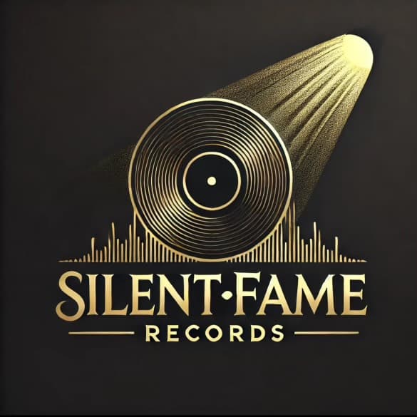 silent fame records logo in the background